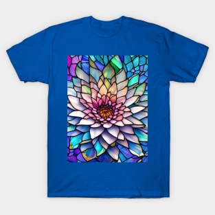 Stained Glass Water Lily T-Shirt